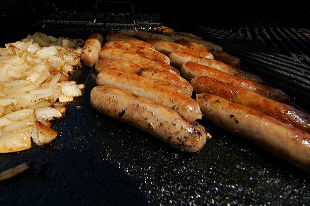 sausage sizzle by Glenn