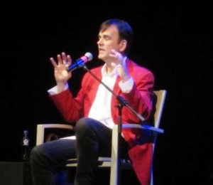 Tim Ferguson waves his big stick at the Wild West Comedy Festival