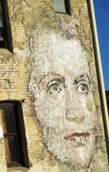 How good are you with a drill? (Vhils, Norfolk Hotel, Fremantle)