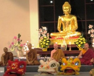 Lions versus Monks (Chinese New Year 2012)