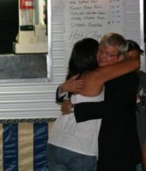 Do you want a hug from our ex-Prime Minister with that burger?