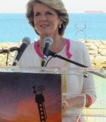Last minute election strategy (Deputy Leader of Opposition Julie Bishop)
